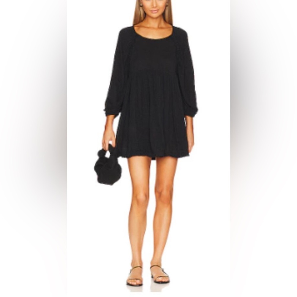 FREE PEOPLE Free-est Adler Tunic Babydoll Dress Cottagecore M L